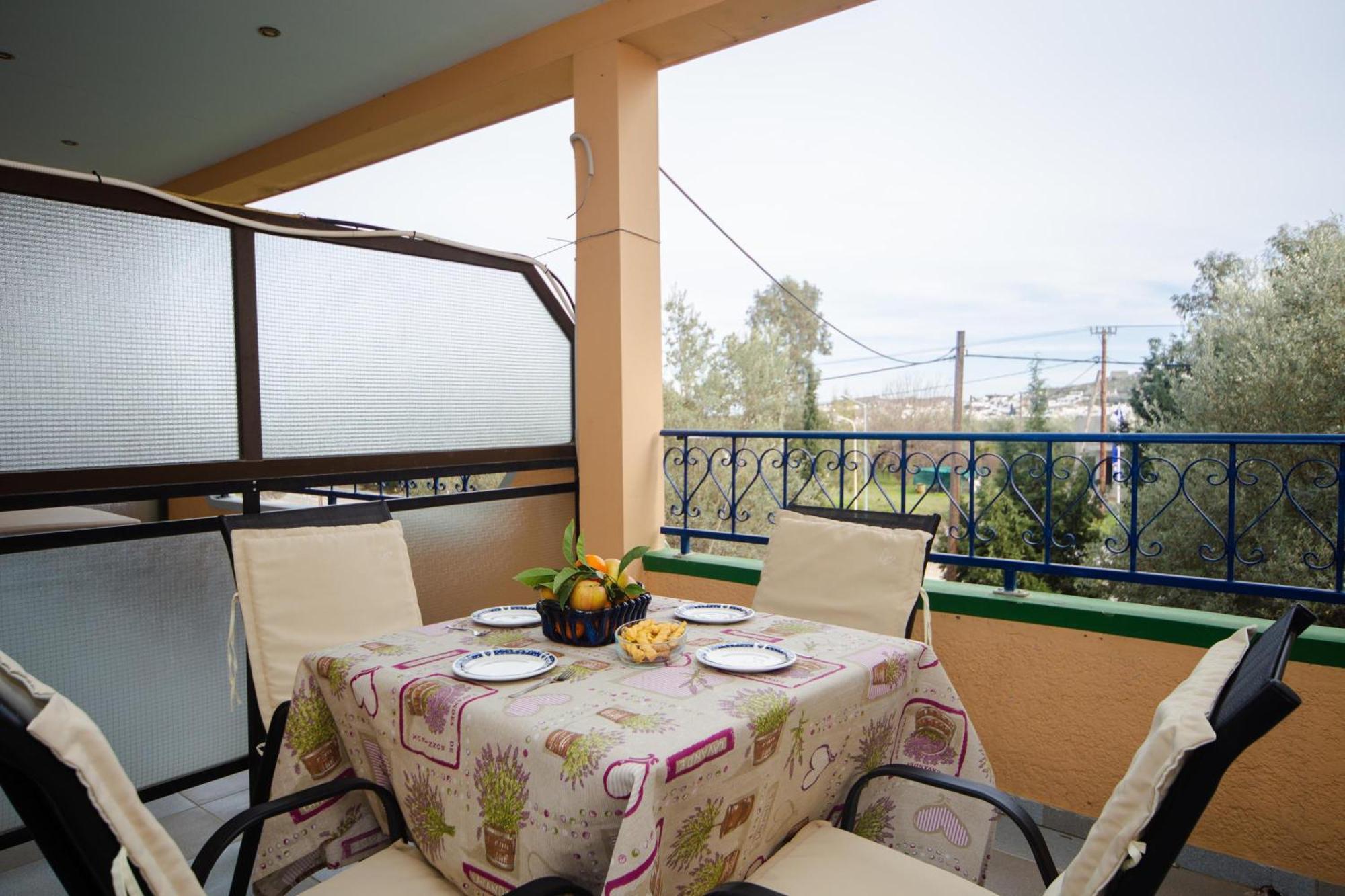Sunset Apartments Archangelos  Phòng bức ảnh